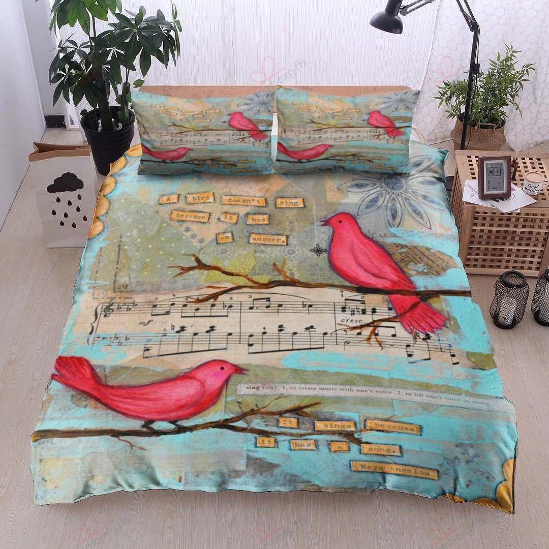 Bird Music Bedding Set