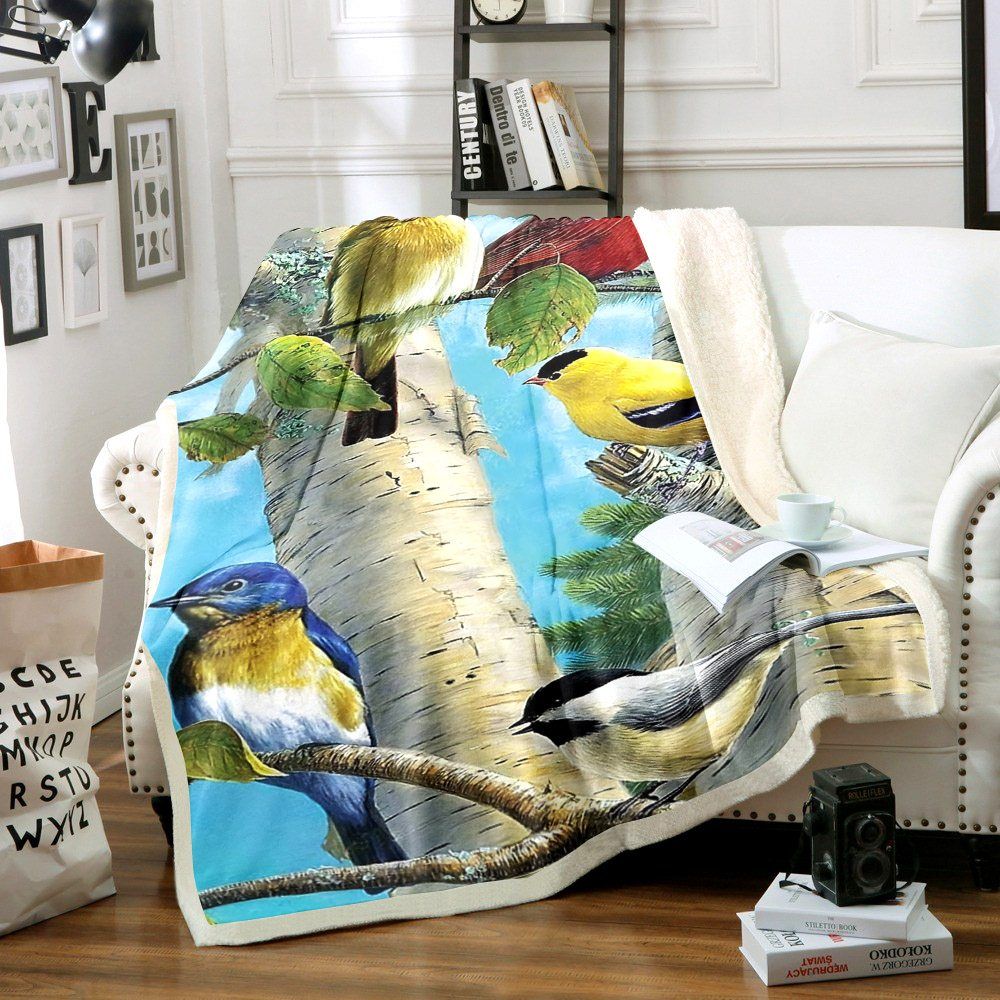 Bird Sherpa Fleece