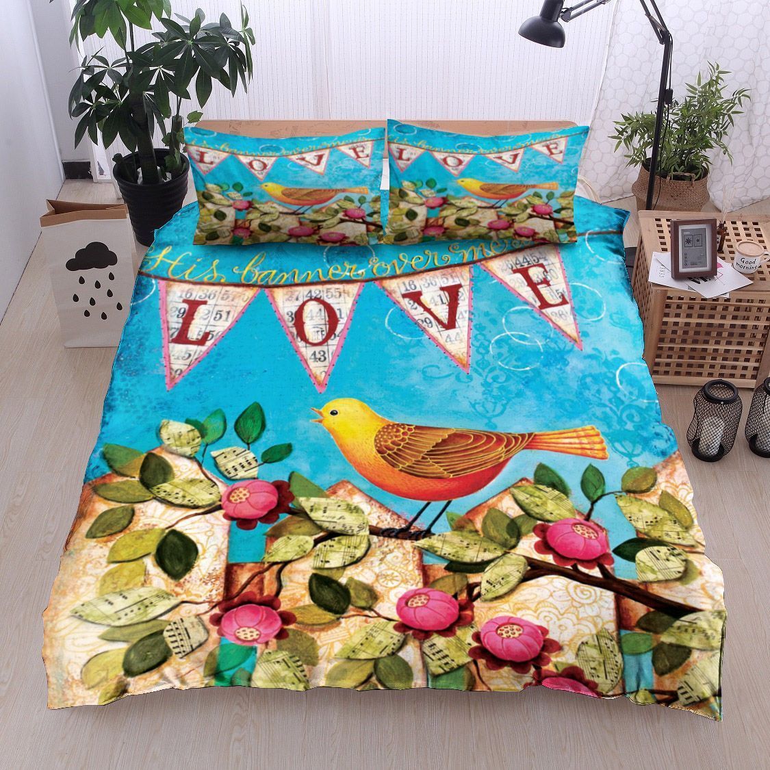 Bird Bedding Set