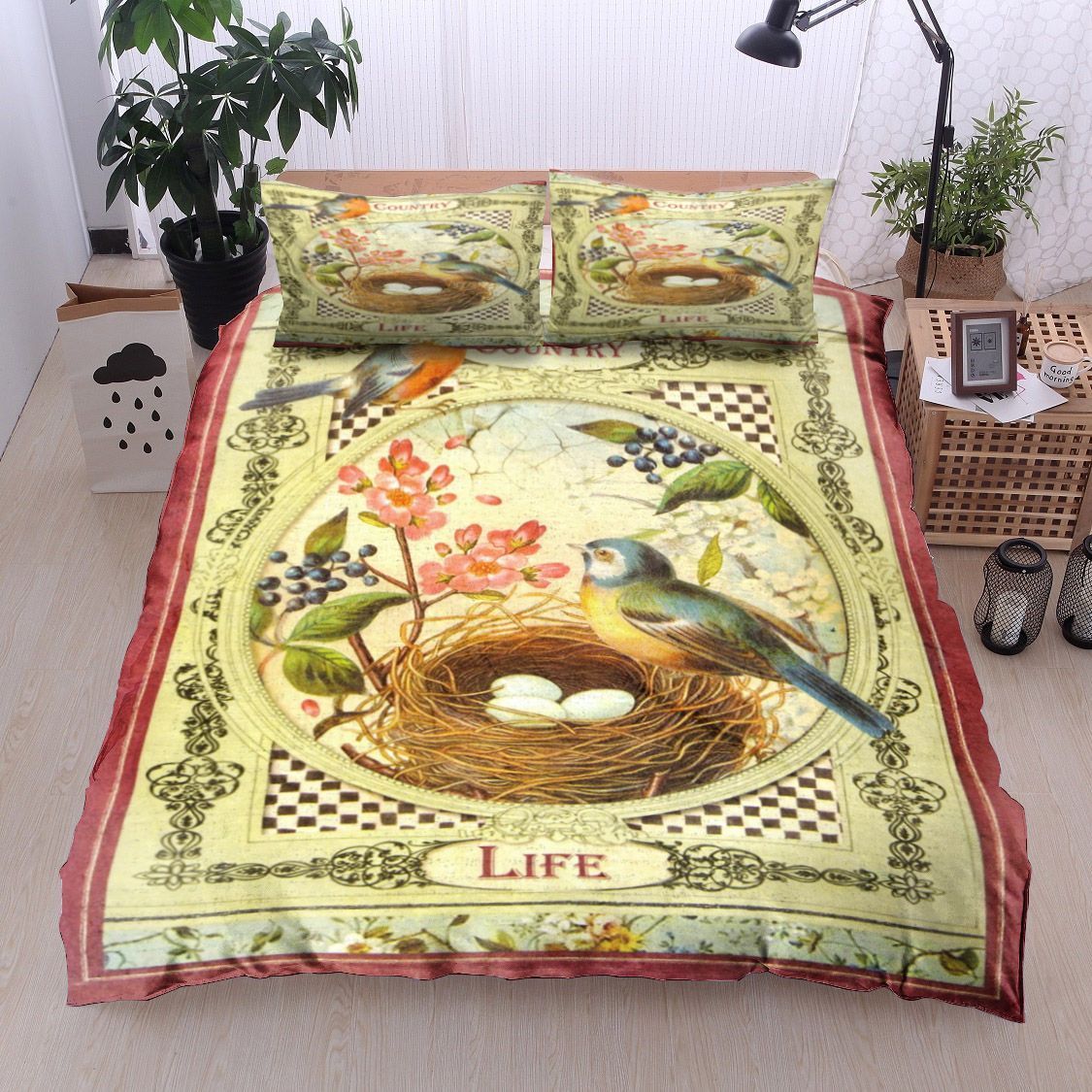 Bird Bedding Set