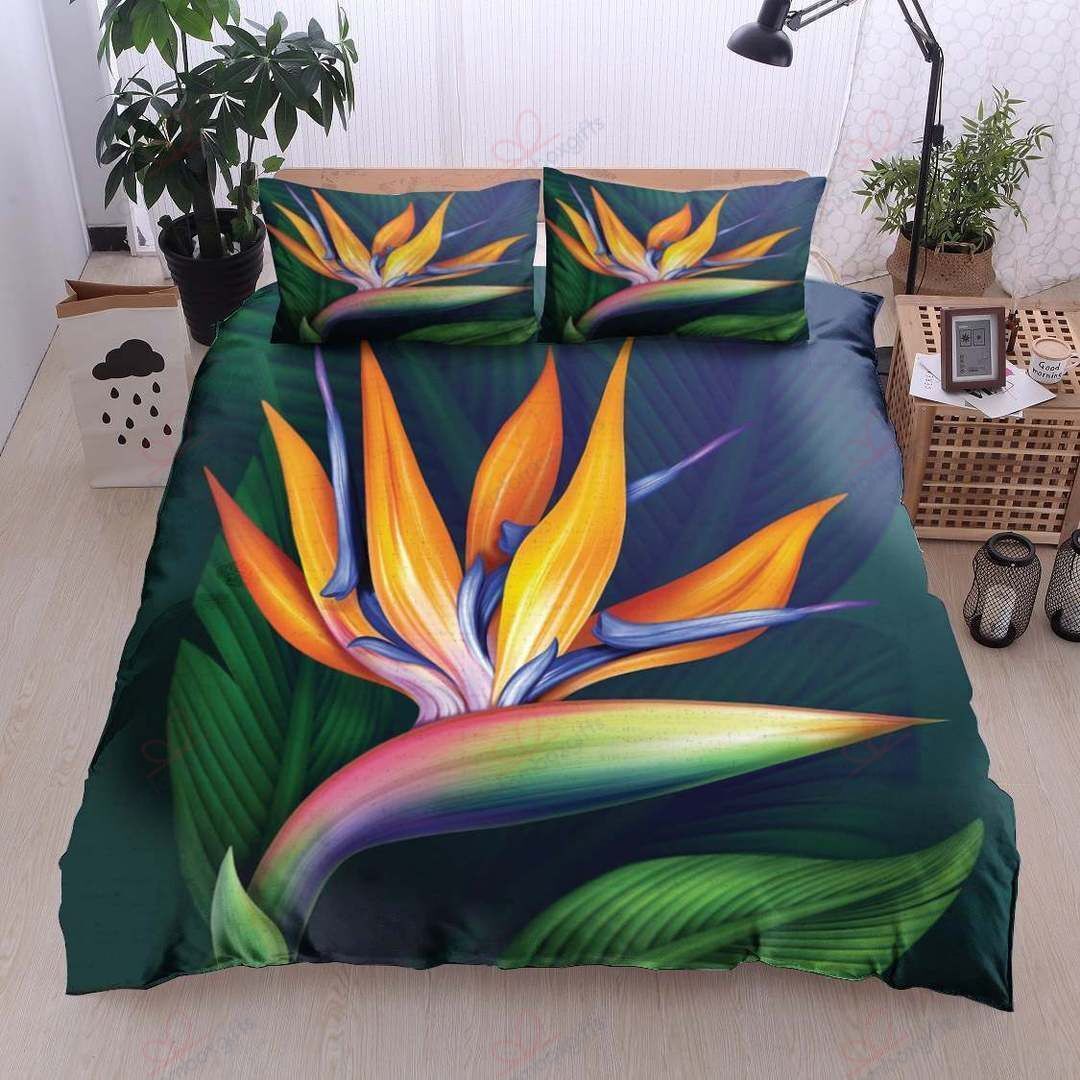 Bird Of Paradise Flower Bedding Set