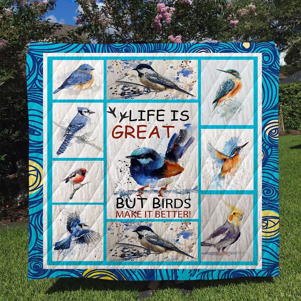 Bird Quilt Blanket DHC170120788TD