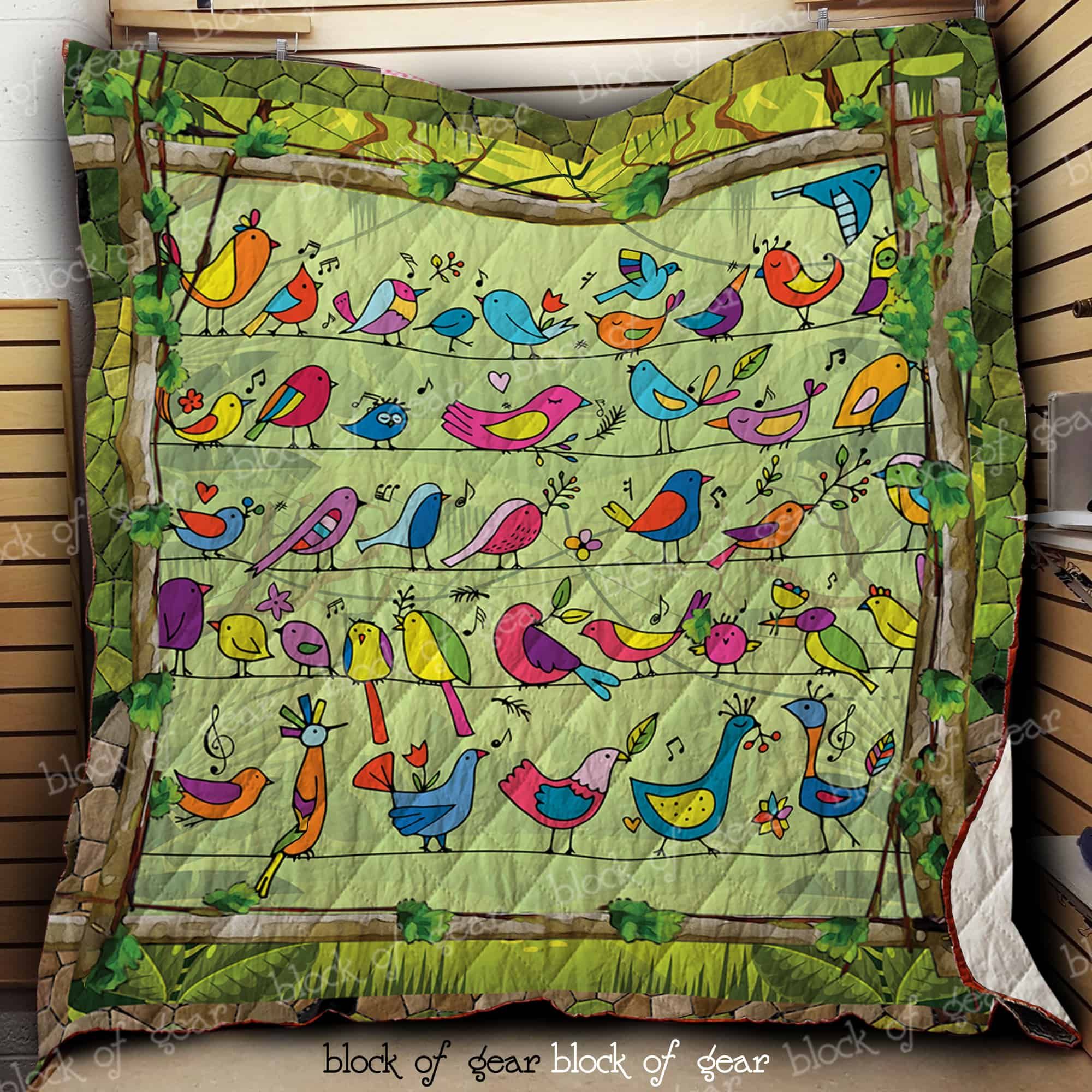 Bird Quilt Dk487 Dhc11122248Dd