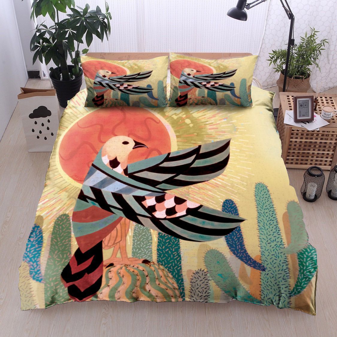 Bird Rise With The Sun Bedding Set