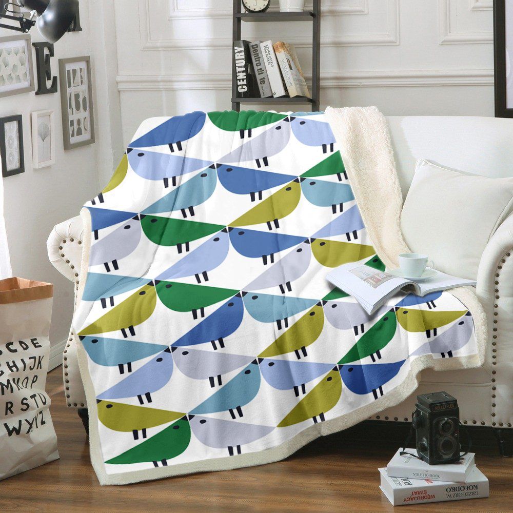 Bird Sherpa Fleece