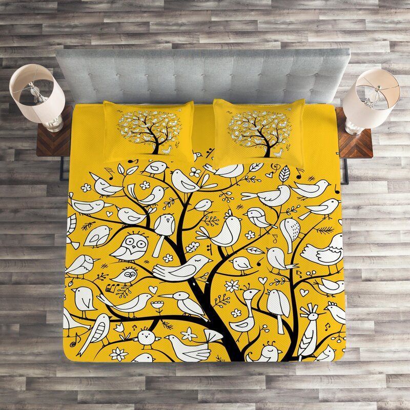 Bird Tree Bedding Set