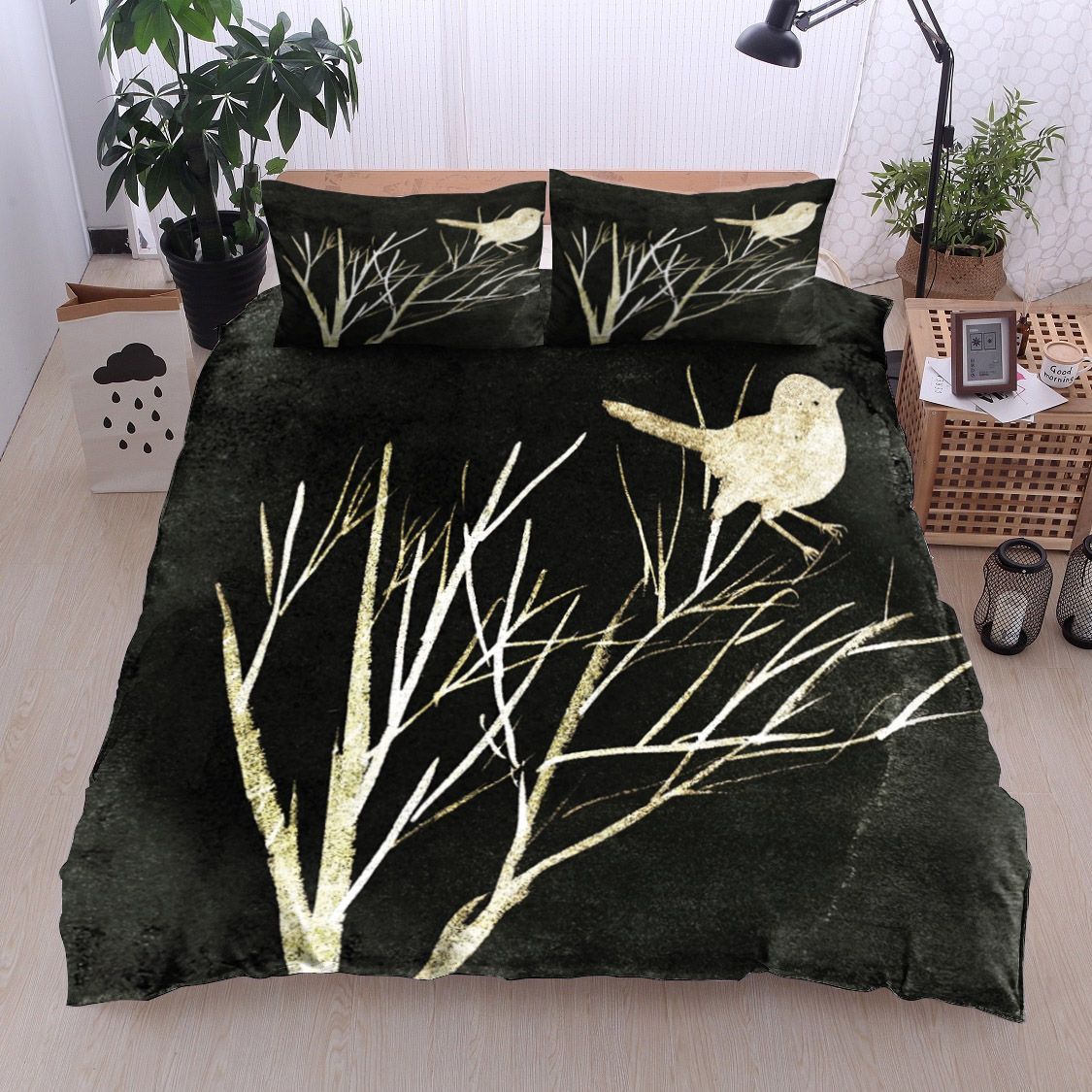Bird Tree Bedding Set