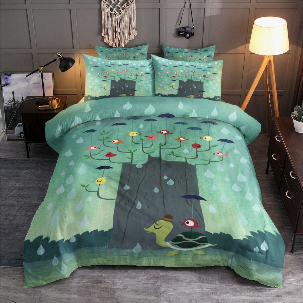 Bird Tree Bedding Set