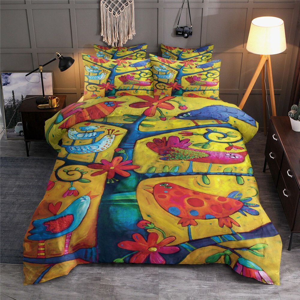 Bird Tree Bedding Set