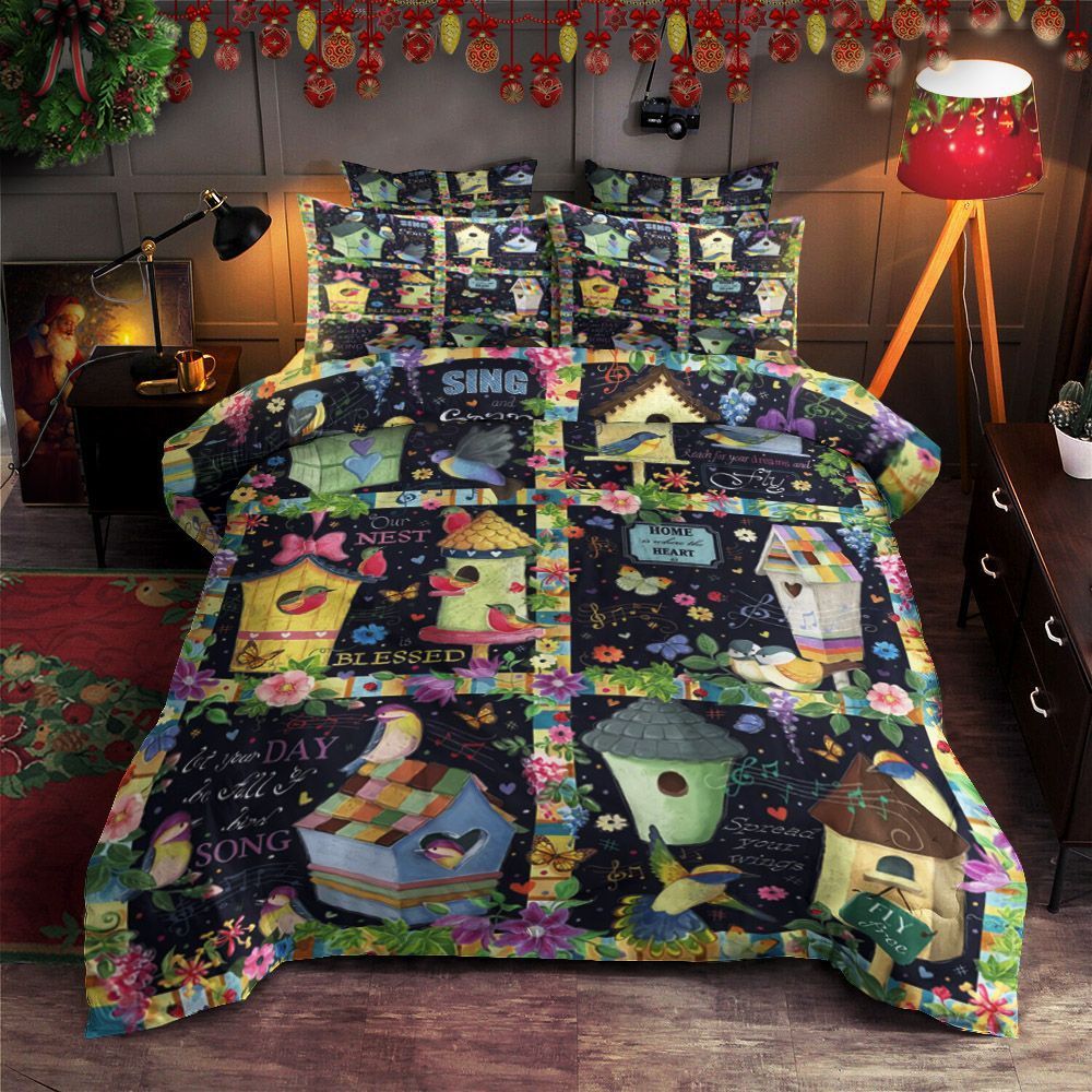 Birdhouse Bedding Set