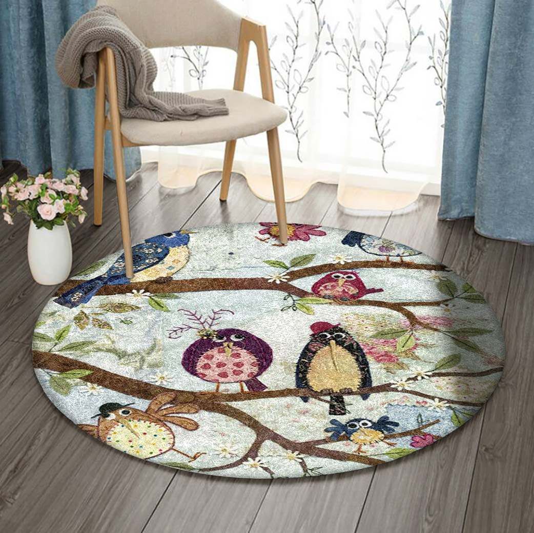 Birds Round Carpet