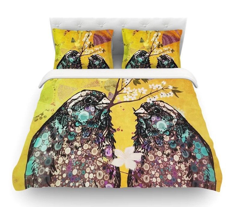 Birds In Love Bedding Set