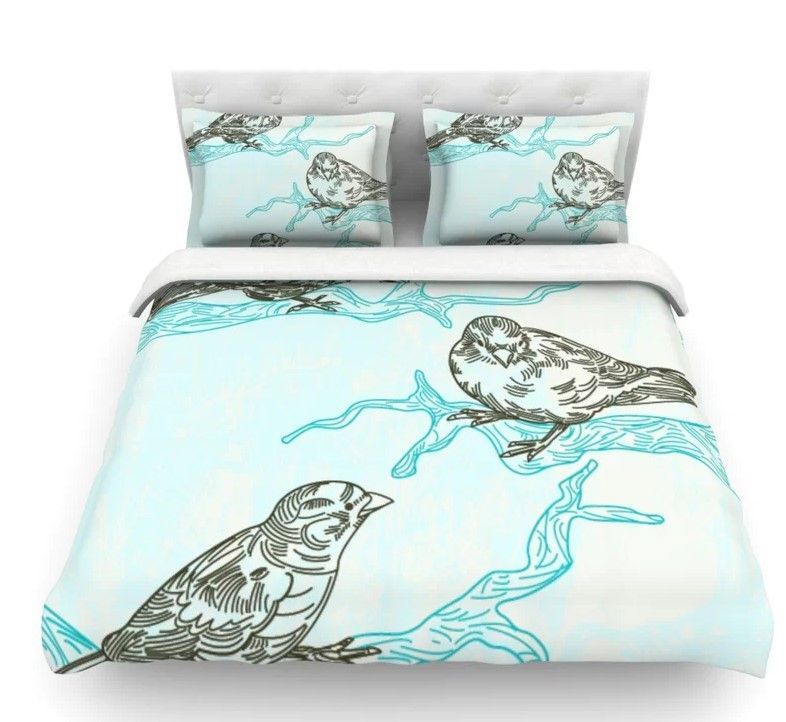 Birds In Trees Bedding Set