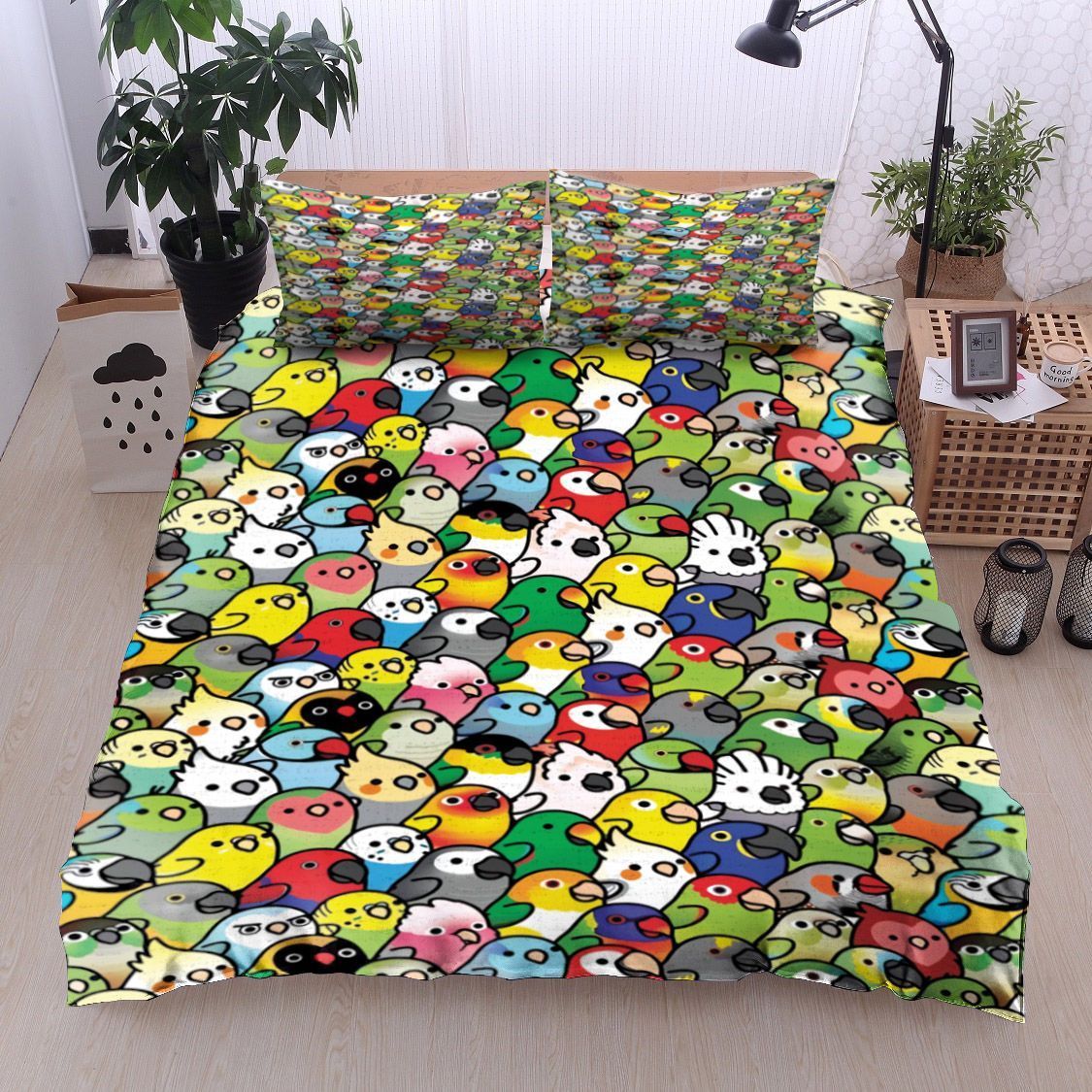 Birds Bedding Set