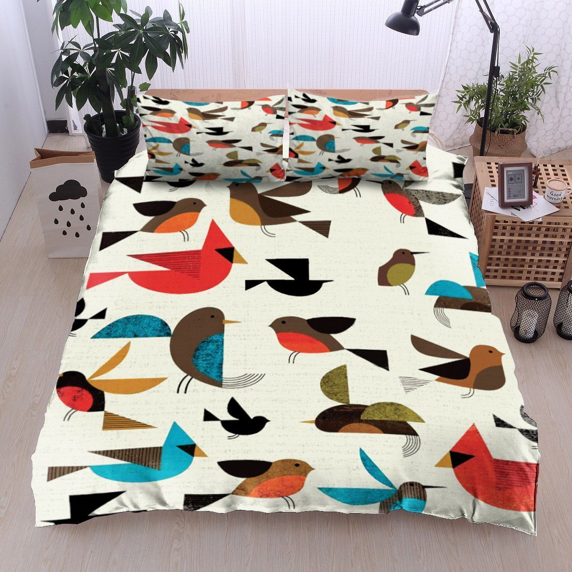 Birds Bedding Set
