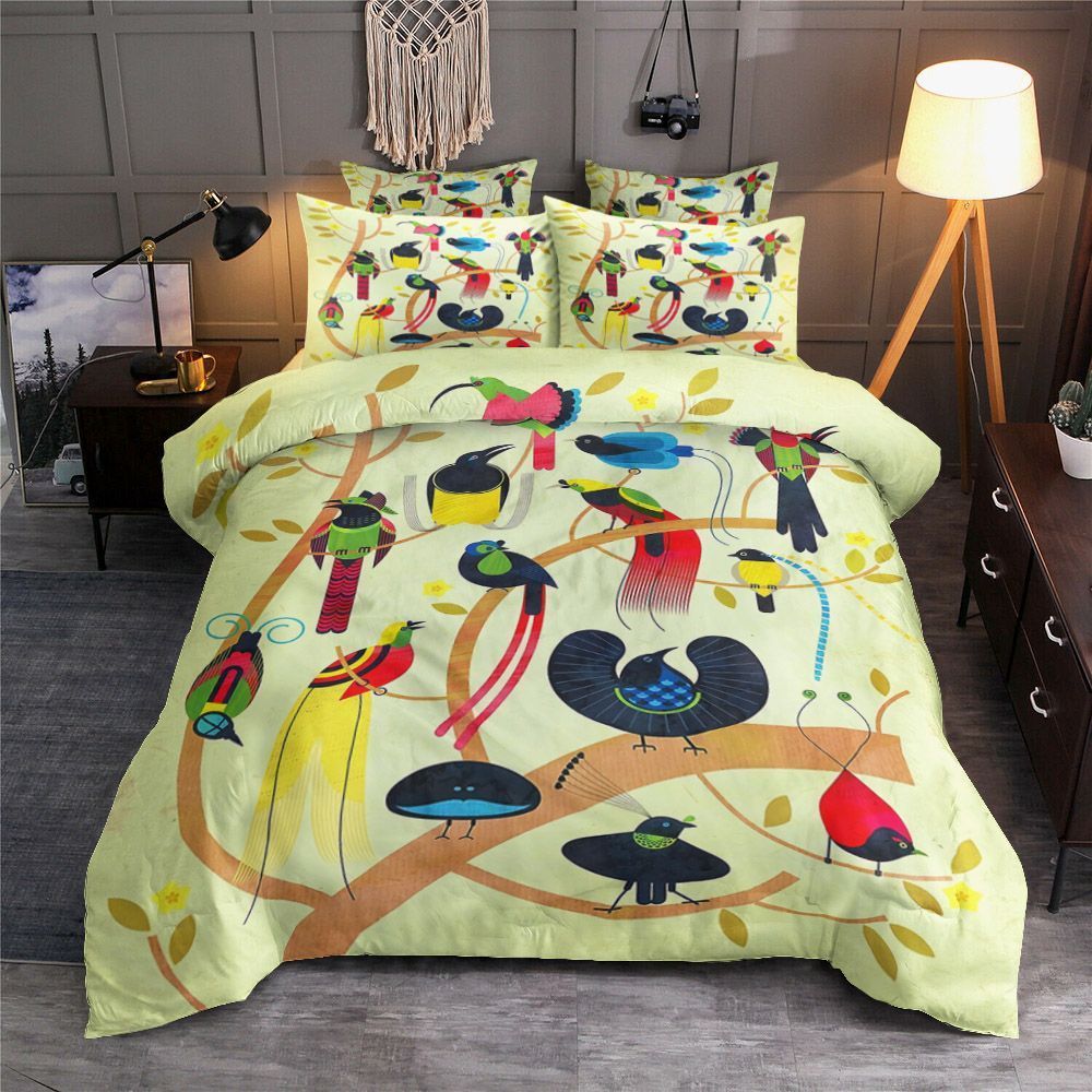 Birds Of Paradise Bedding Set