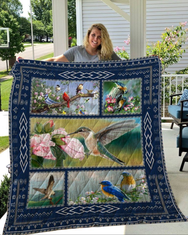 Birds Quilt Blanket DHC291186VT