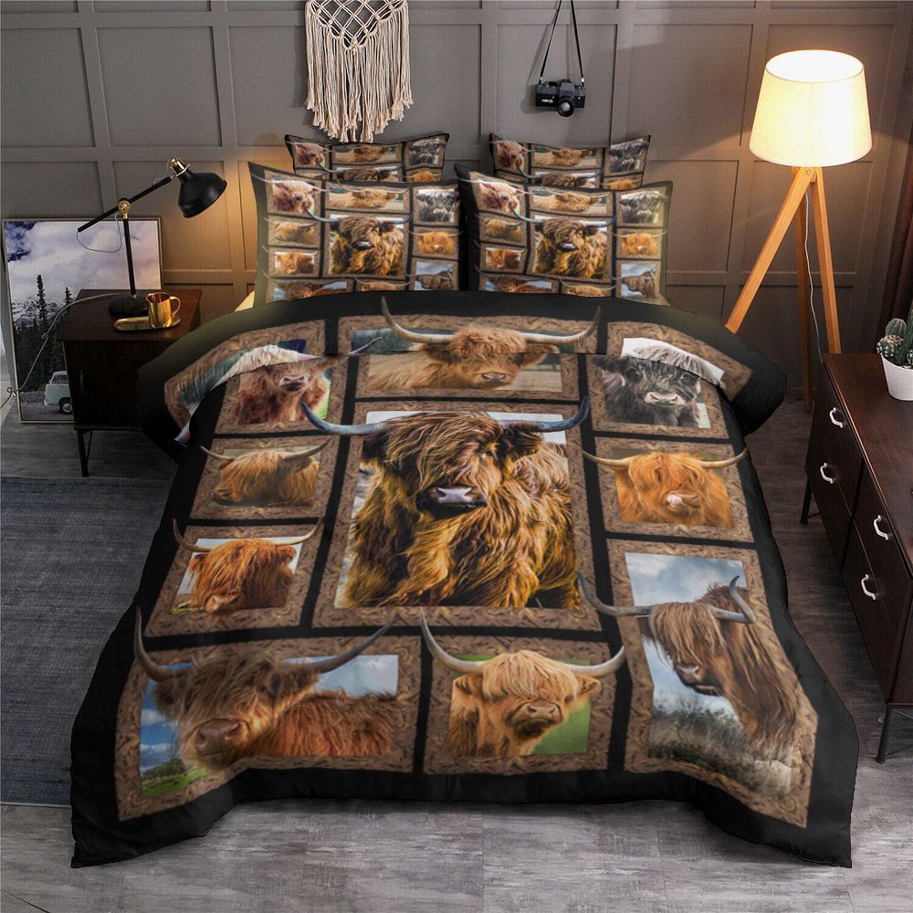 Bison Cow Bedding Set
