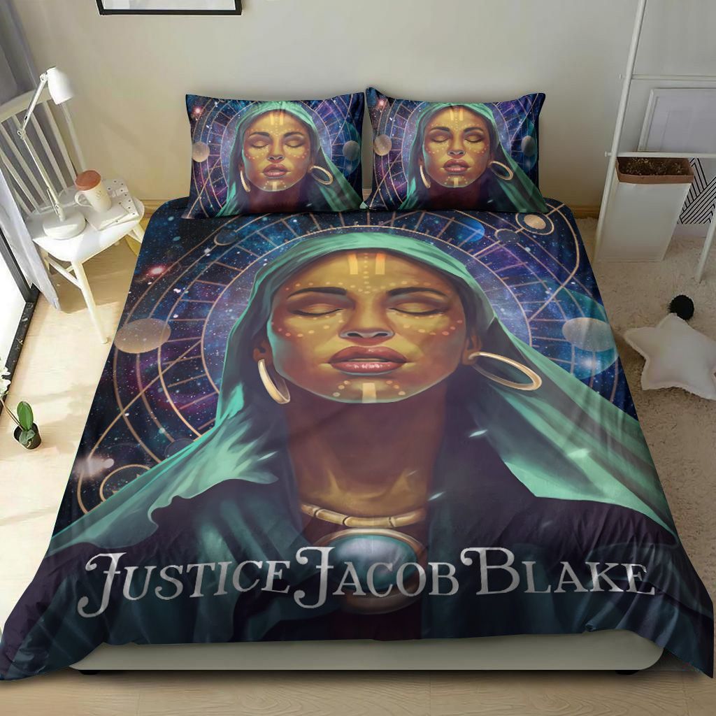 Black African Justice Jacob Blake Bedding Set