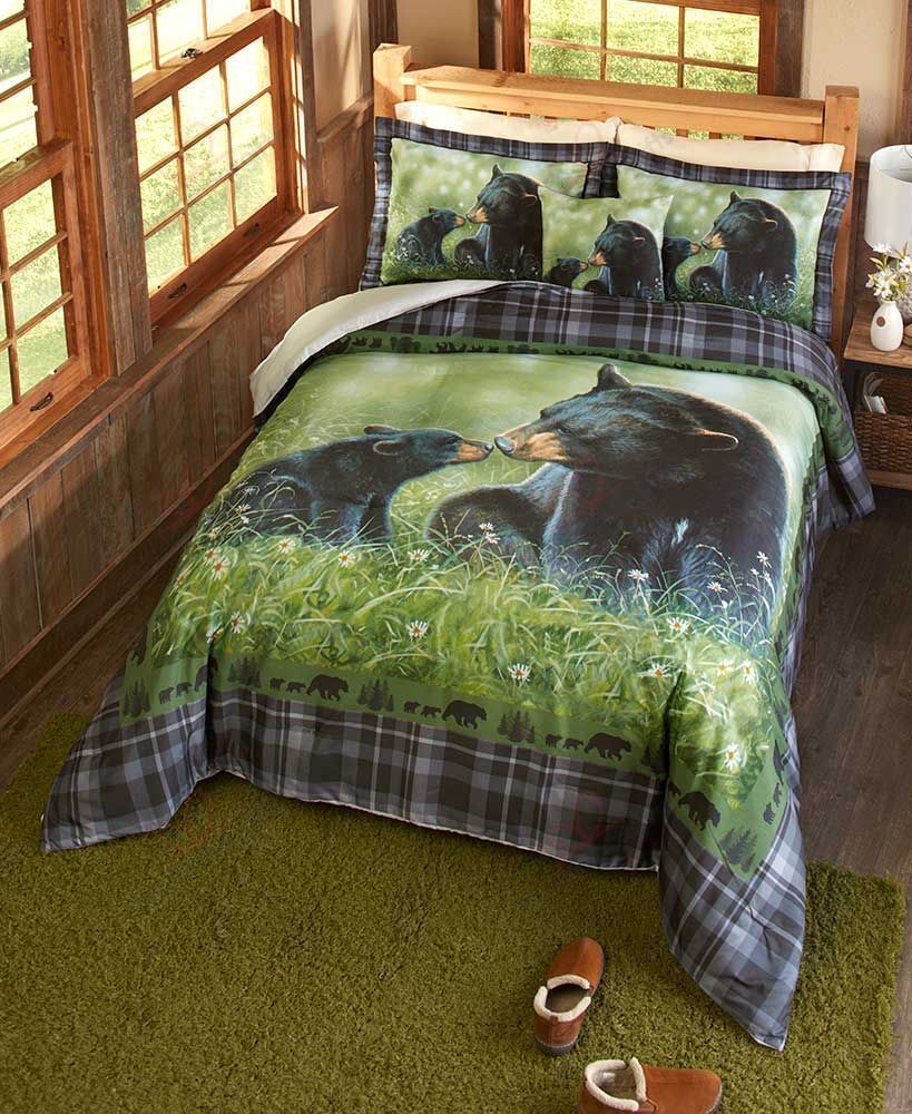 Black Bear Bedding Set