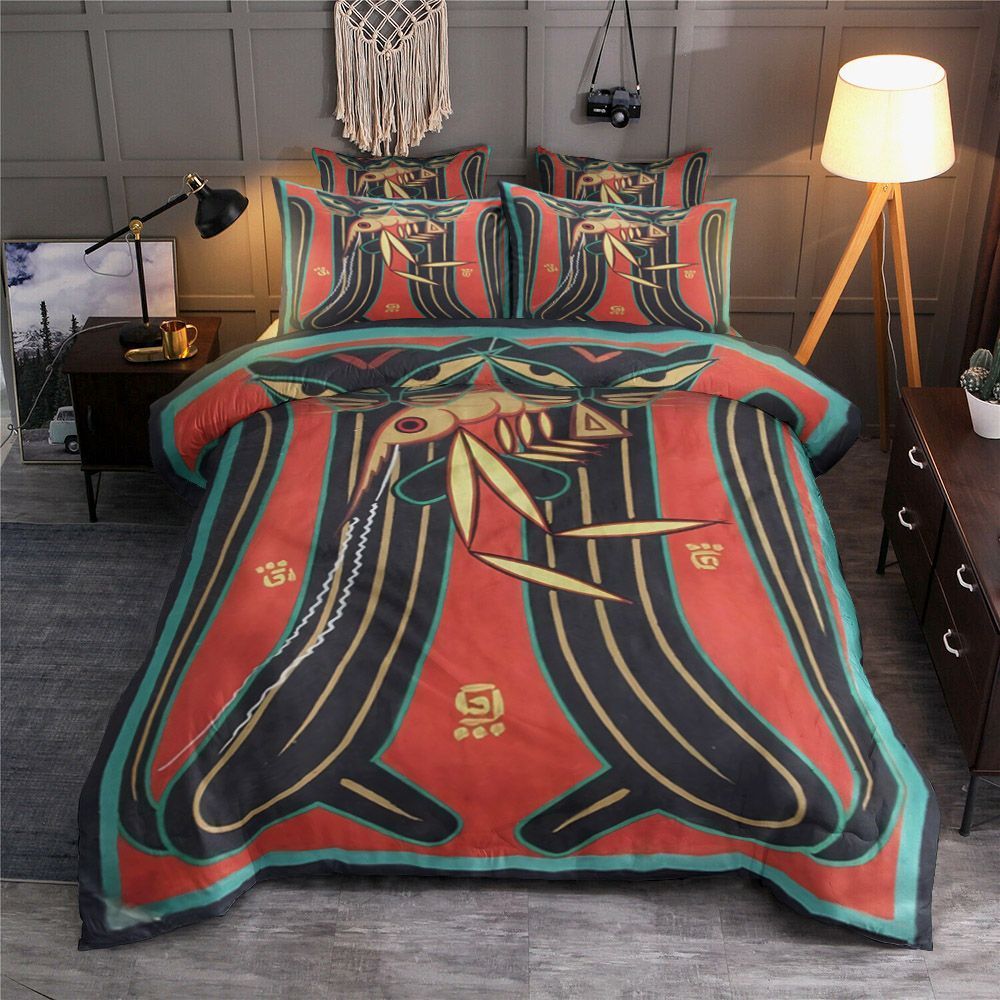 Black Cat Bedding Set