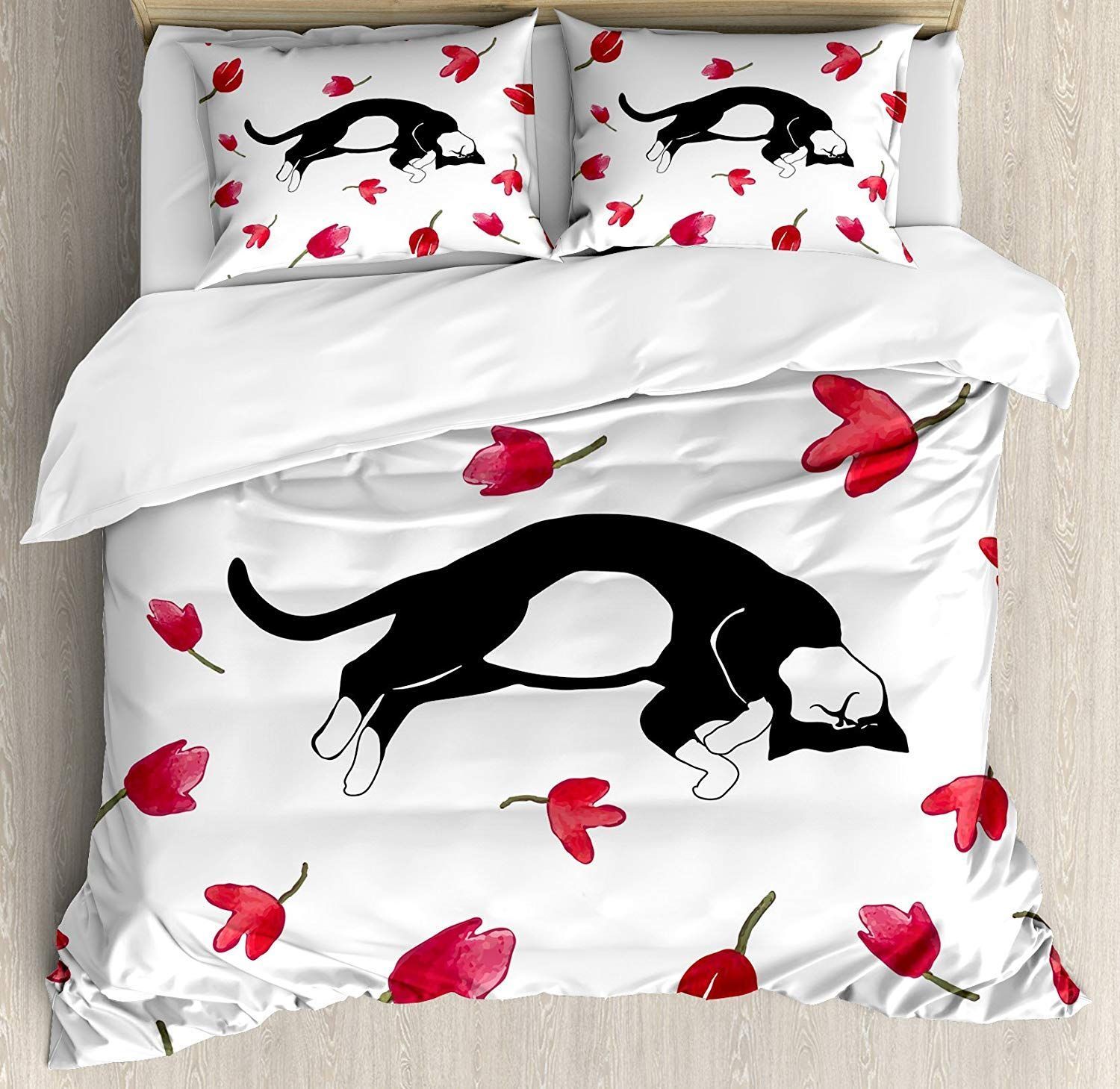 Black Cat Bedding Set