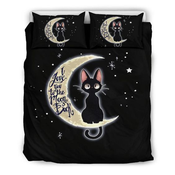 Black Cat Bedding Set