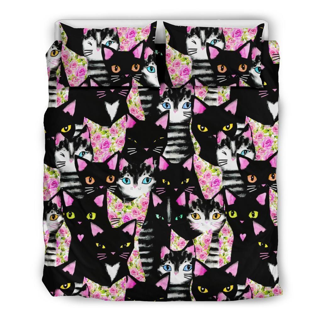 Black Cat Bedding Set