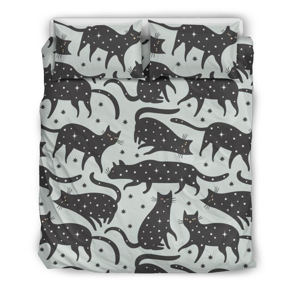 Black Cat Bedding Set