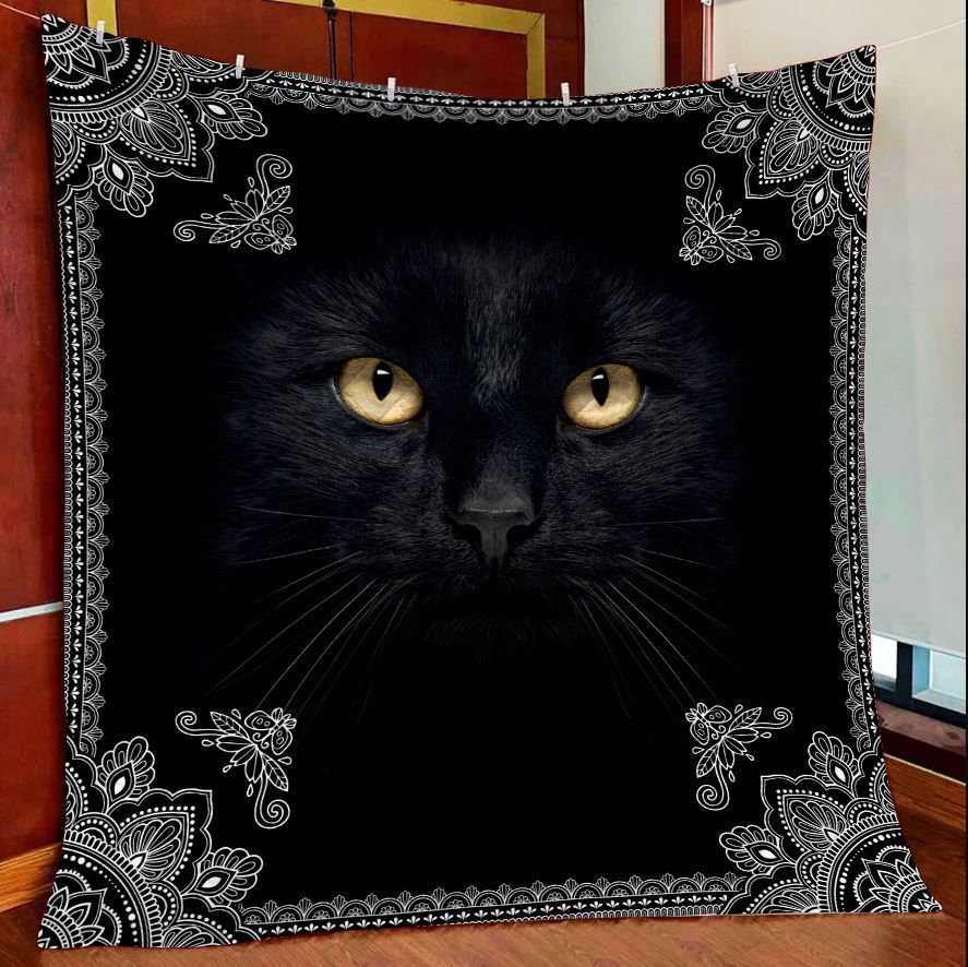 Black Cat DTC1012213 Quilt Blanket