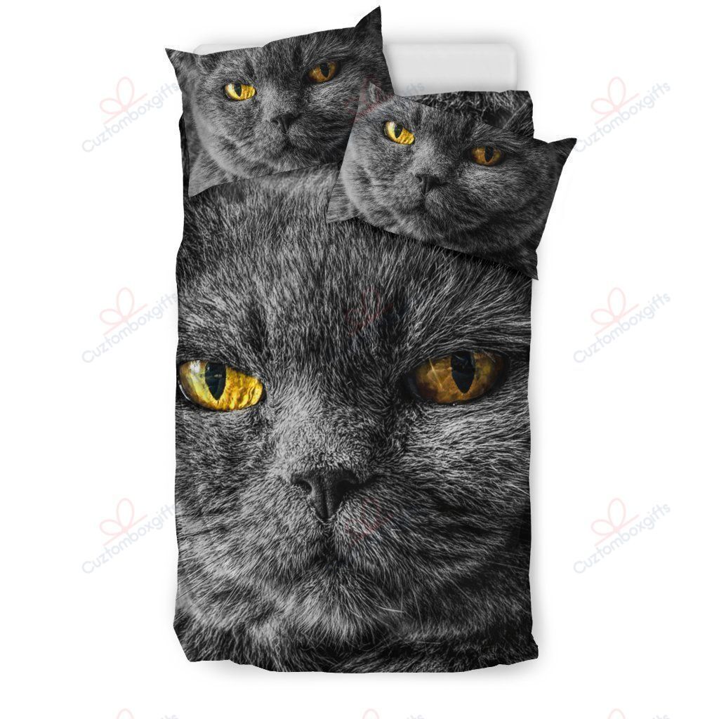 Black Cat Bedding Set