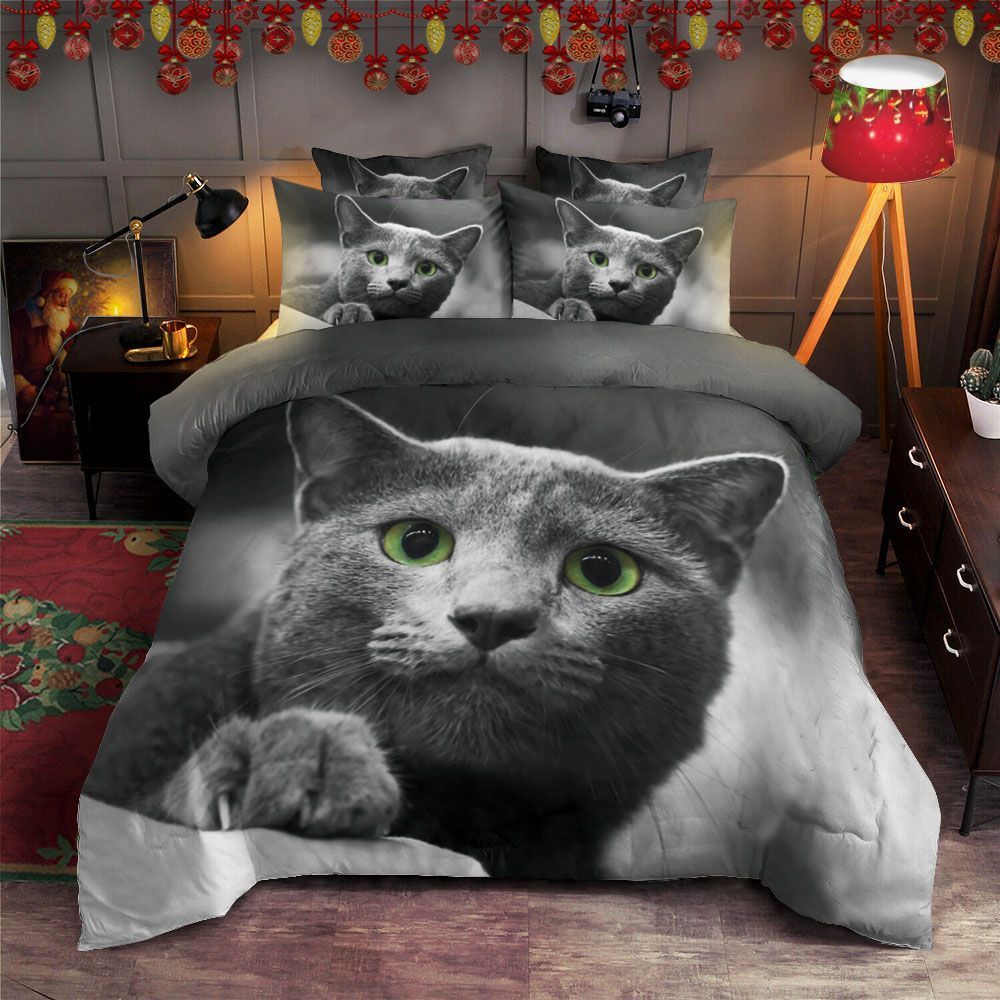 Black Cat Bedding Set