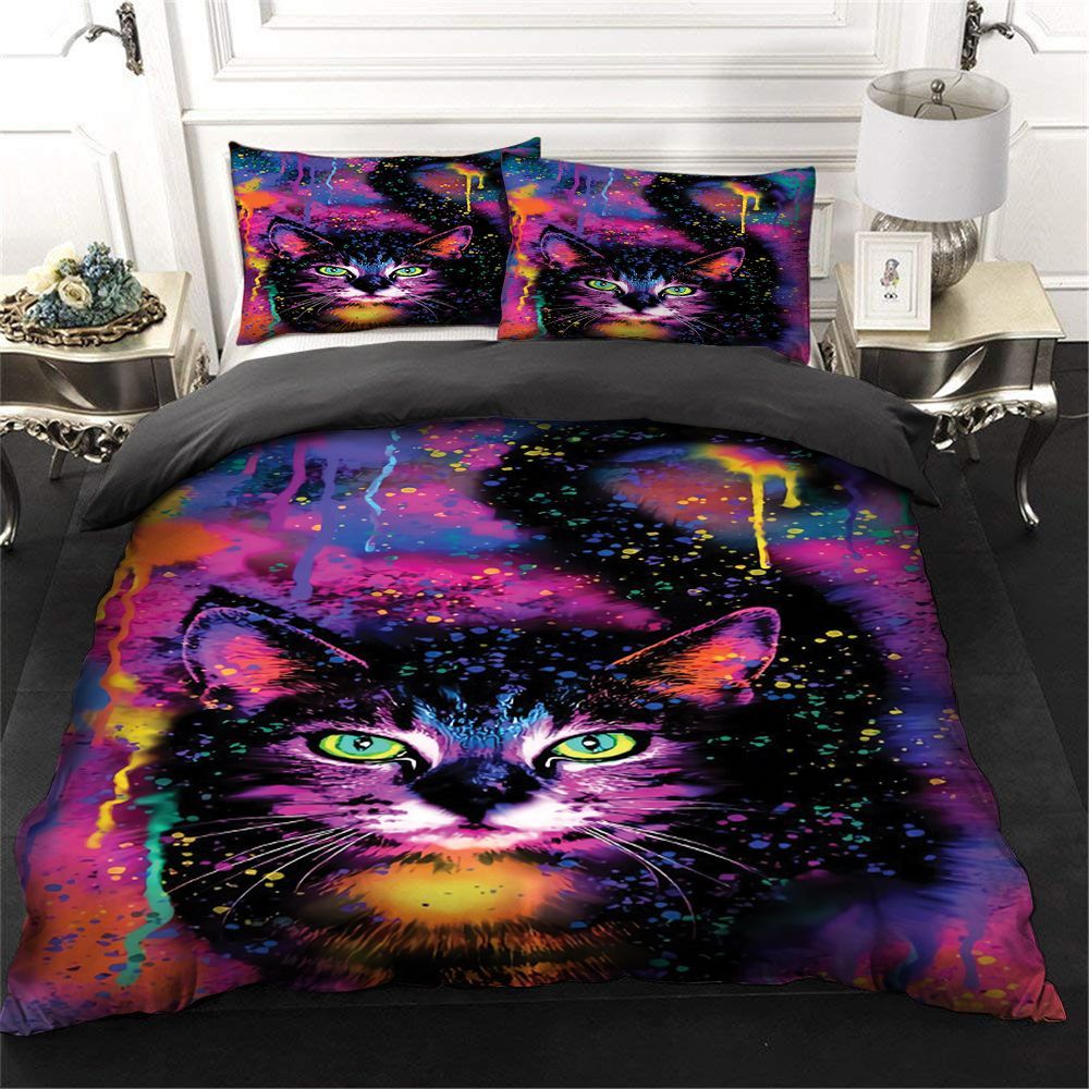 Black Cat Wonderful Bedding Set