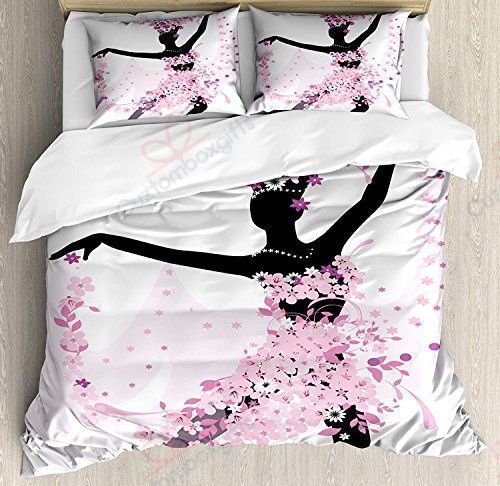 Black Girl Ballet Bedding Set