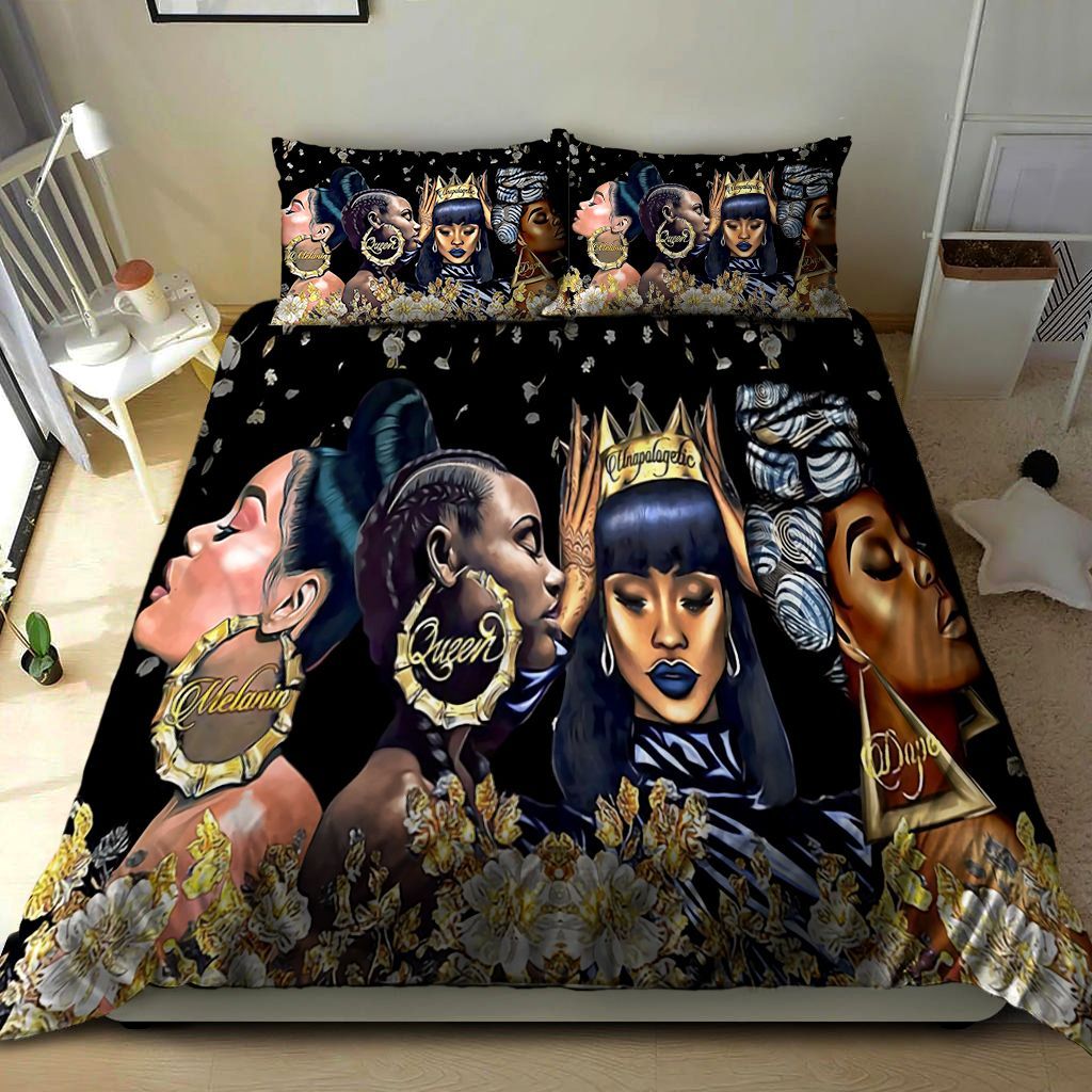Black Girl Bedding Set