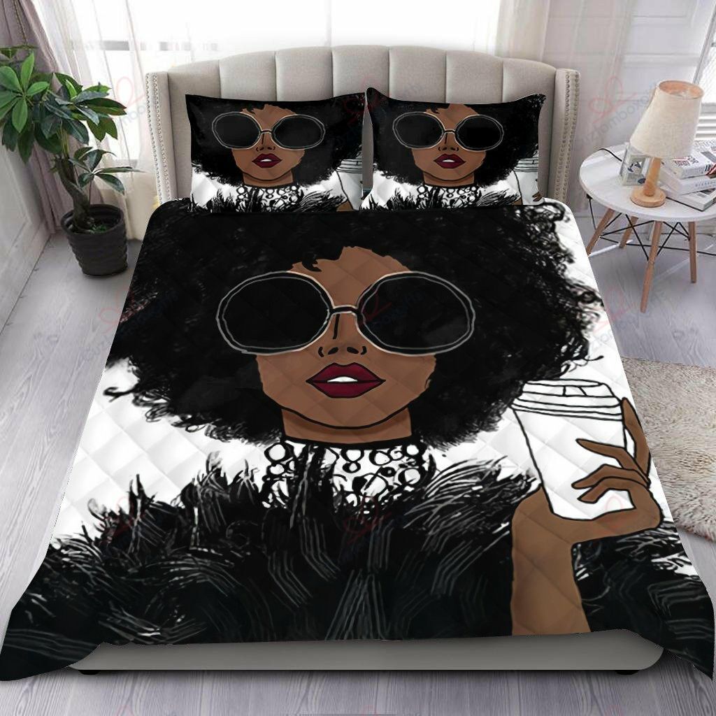 Black Girl Beautiful Bedding Set