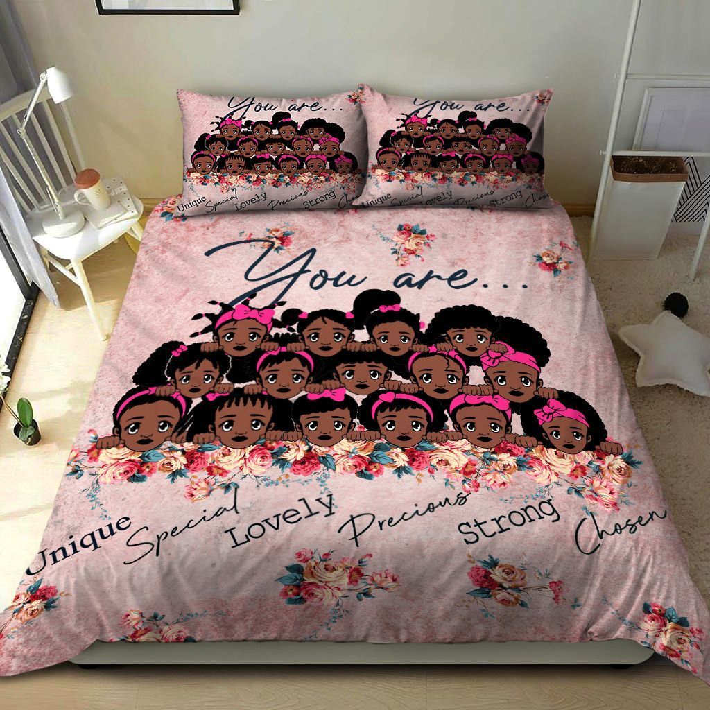 Black Girl Bedding Set