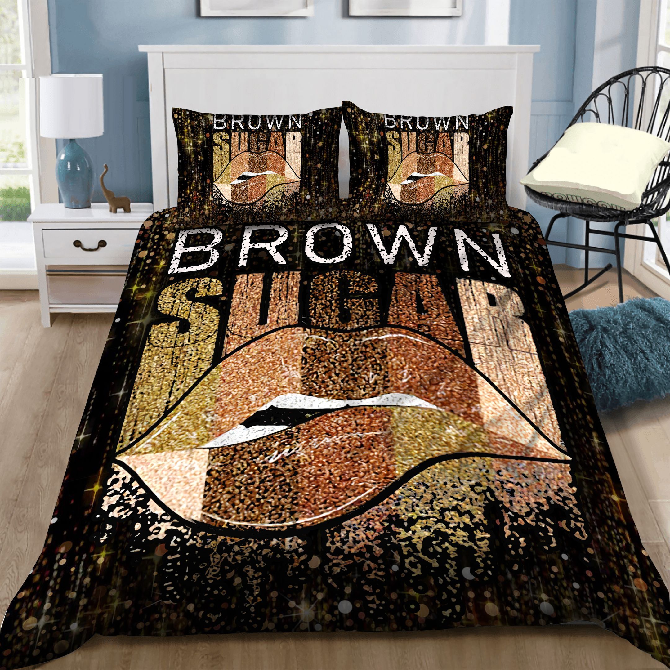 Black Girl Bedding Set