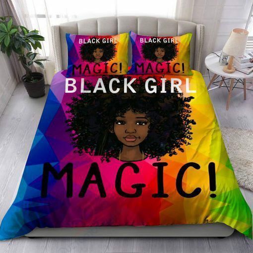 Black Girl Bedding Set