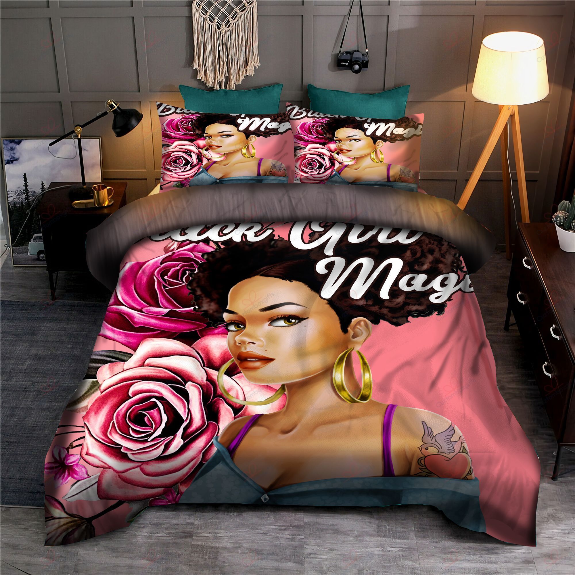 Black Girl Magic GS Bedding Set