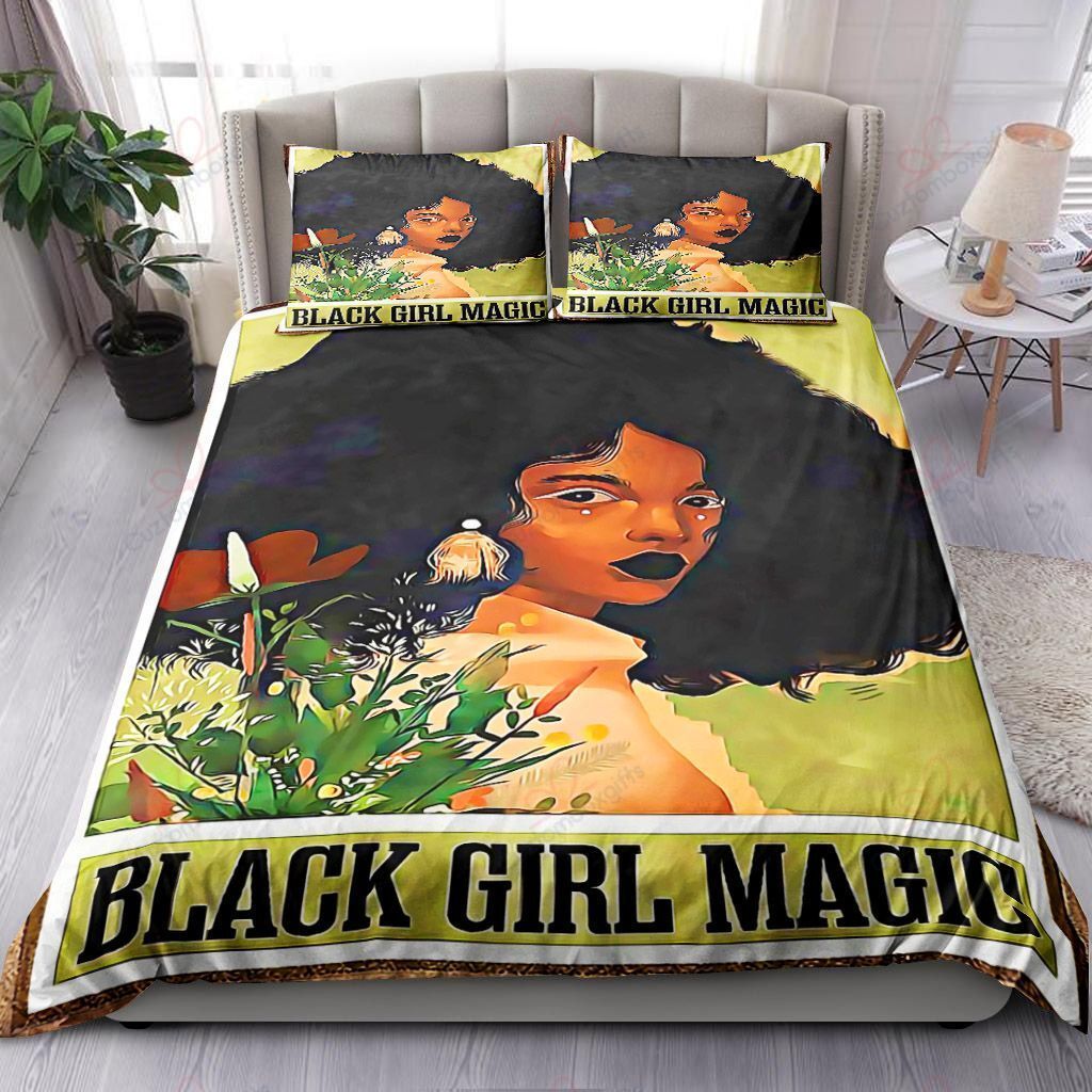 Black Girl Magic Bedding Set