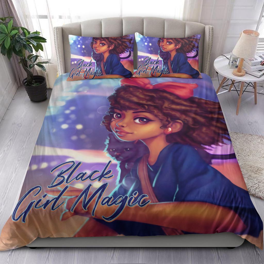 Black Girl Magic Bedding Set