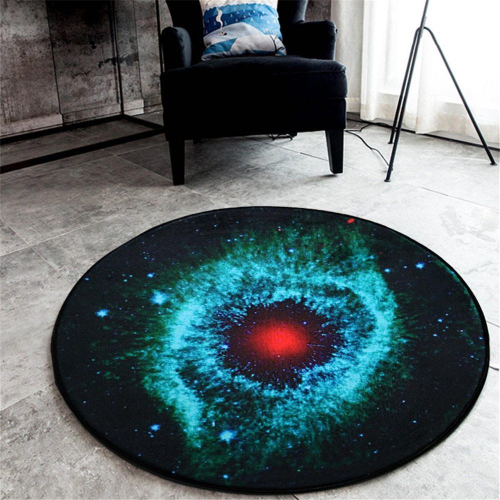 Black Hole Round Carpet