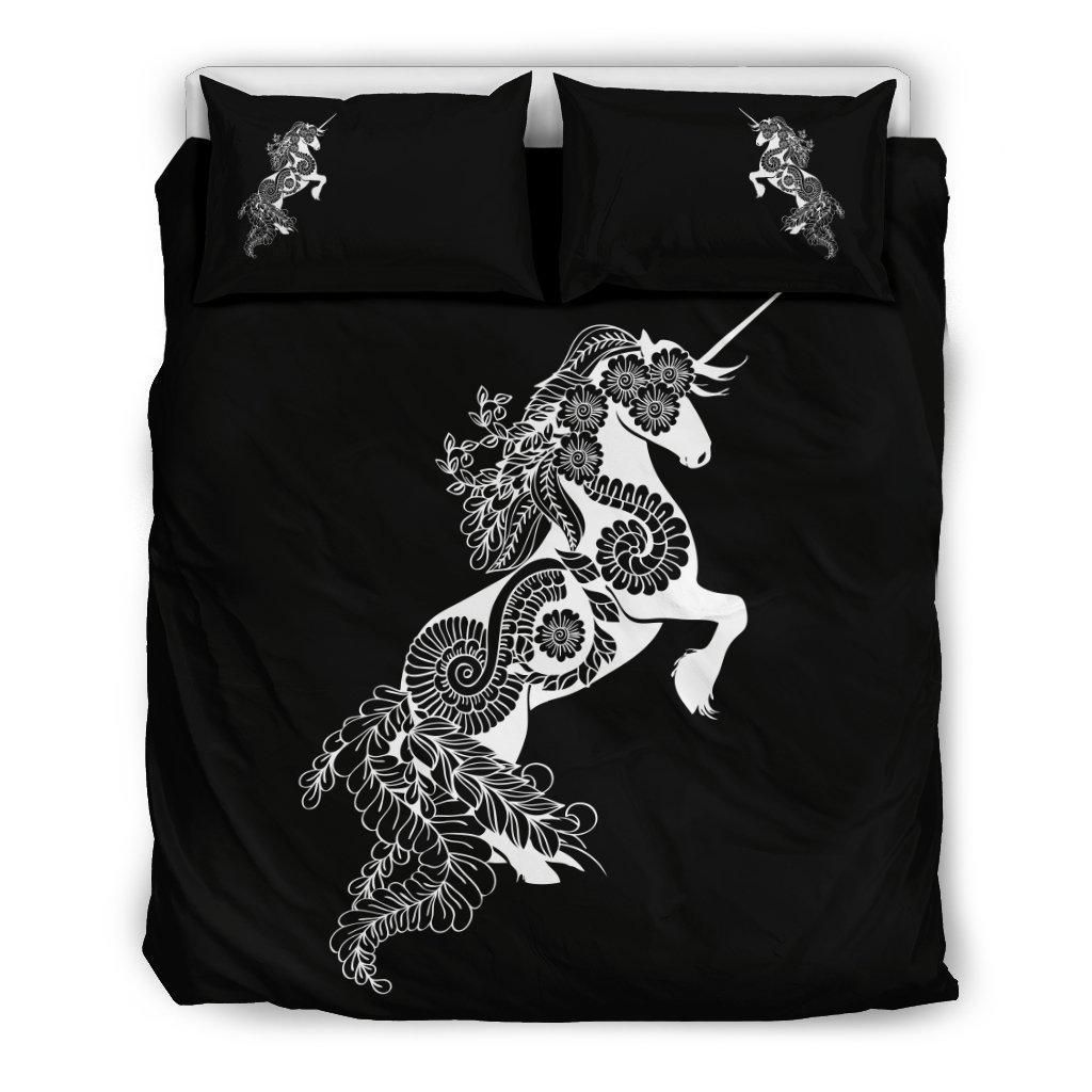 Black Horse Bedding Set