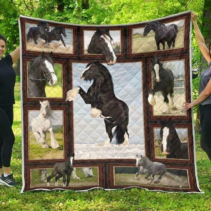 Black Horse CLA0810038Q Quilt Blanket