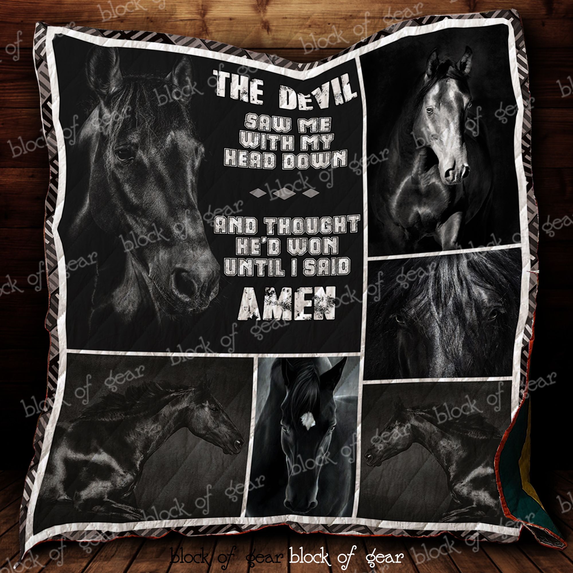 Black Horse Quilt D413 Dhc11123114Dd