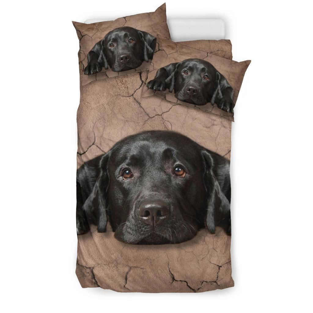 Black Labrador Bedding Set