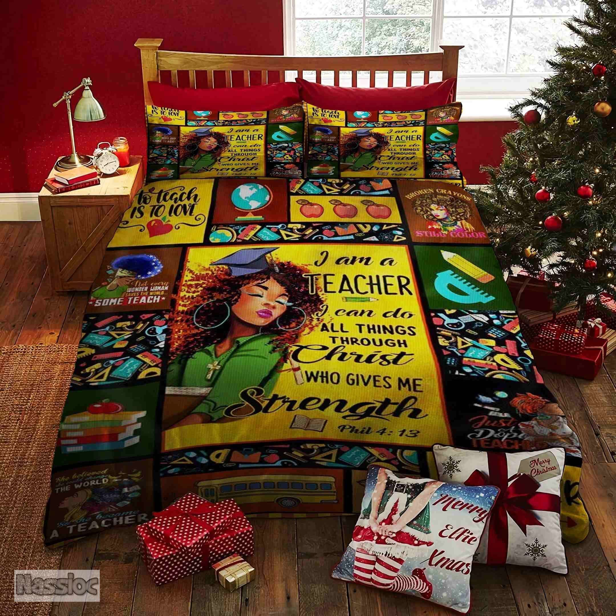 Black Nurse Bedding Set