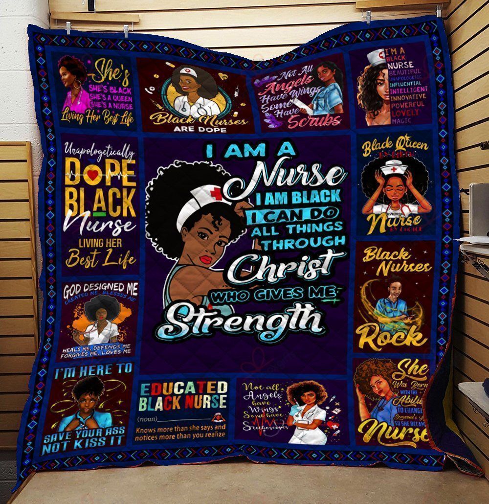 Black Nurse KC2209111CL Quilt Blanket