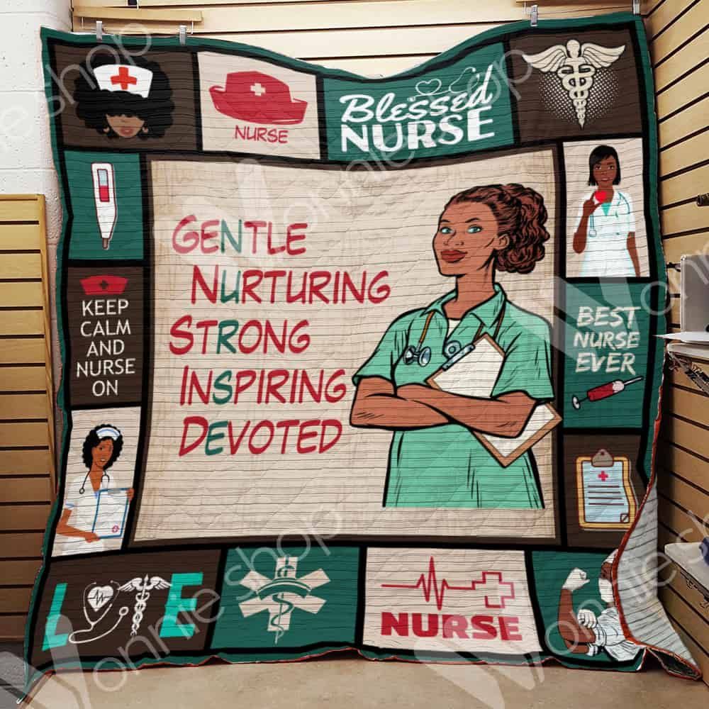 Black Nurse Quilt Blanket DHC0602703TD